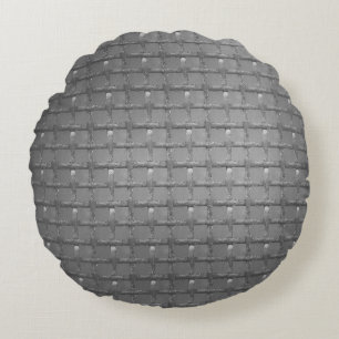 Coussins Ronds Conception de texture abstraite moderne