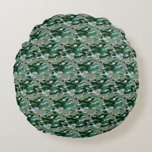 Coussins Ronds Conception de texture abstraite moderne