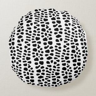 Coussins Ronds Conception de texture abstraite moderne