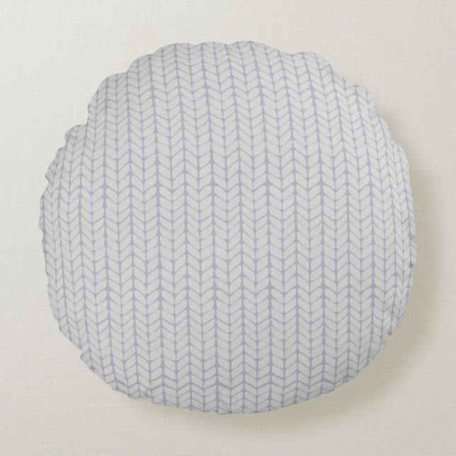 Coussins Ronds Conception de texture abstraite moderne (Devant)