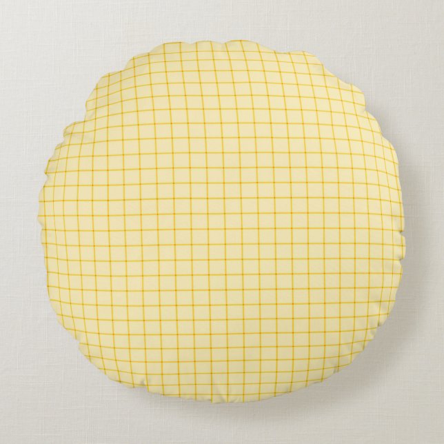 Coussins Ronds Conception de texture abstraite moderne (Devant)