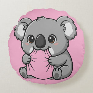 Coussins Ronds conception d'oreiller koala