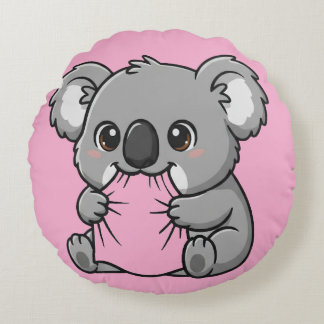 Coussins Ronds conception d'oreiller koala