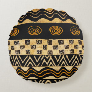 Coussins Ronds Conception du chaman tribal africain