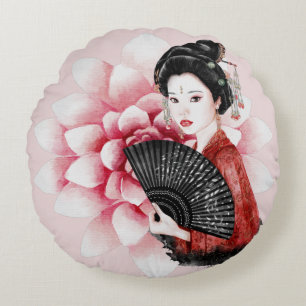 Coussins Ronds Conception Okinawa Series 34