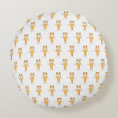 Coussins Ronds cône de crème glacée (Dos)