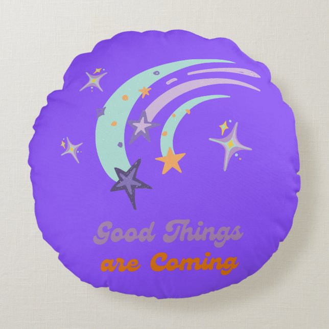 Coussins Ronds Confort redéfini : votre sommeil parfait (Devant)