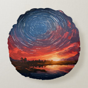 Coussins Ronds Constellation cosmique