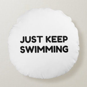 COUSSINS RONDS CONTINUEZ JUSTE À NAGER