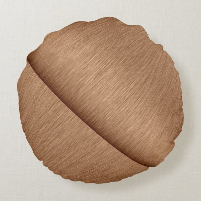 Coussins Ronds Contour cuivre (Dos)