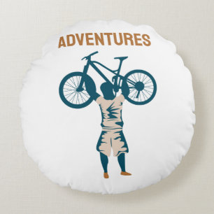 Coussins Ronds Cool Biker - Aventures