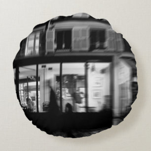 Coussins Ronds Cool, urbain moderne Paris photo de nuit