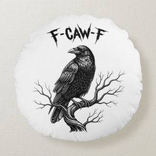 Coussins Ronds Corbeau - F-Caw-F