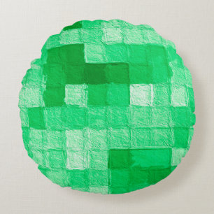 Coussins Ronds Couleur belle couleur brillante. Beau Surf peint