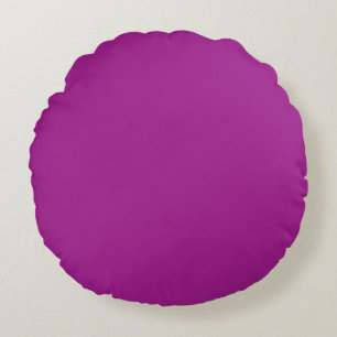 Coussins Ronds Couleur Uni Violet Abstrait