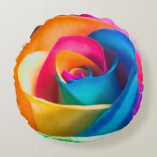 Coussins Ronds Couleurs de rose