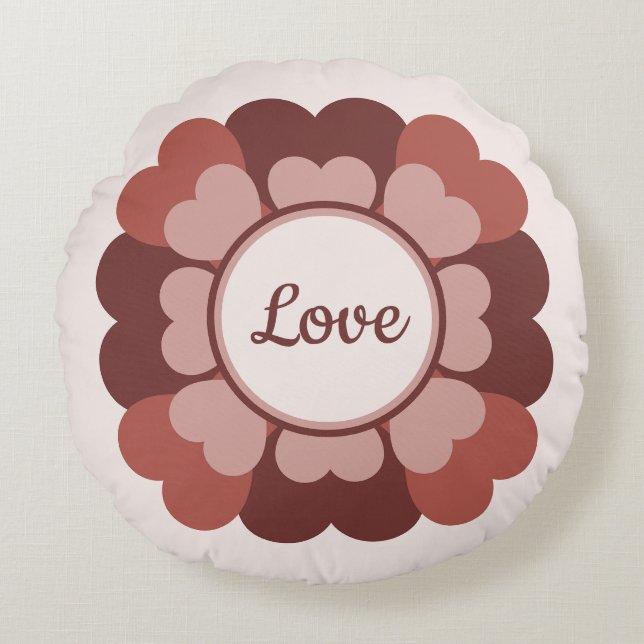 Coussins Ronds couronne cardiaque (Devant)