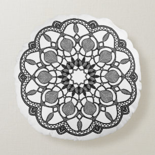 Coussins Ronds Créez Votre Propre Simple Coutume (40cm)