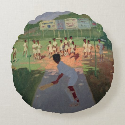 Coussins Ronds Cricket Sri Lanka (Devant)