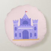 Coussins Ronds Crown & Carriage Castle Accent (Dos)