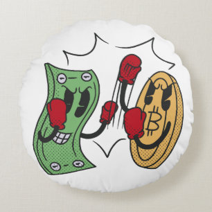Coussins Ronds Crypto Fight Club