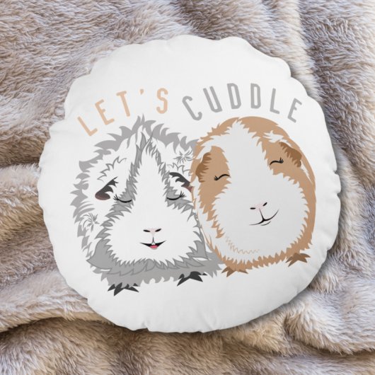 Coussins Ronds Cuddle Guinea Pig