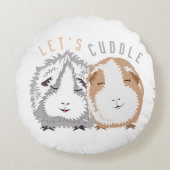 Coussins Ronds Cuddle Guinea Pig (Devant)