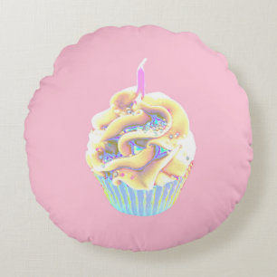 Coussins Ronds Cupcake