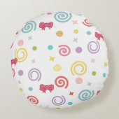 Coussins Ronds Cute Cuisine (Dos)