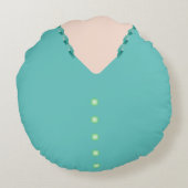 Coussins Ronds Cute Turquoise 🎀 Ball Gown Blouse (Dos)