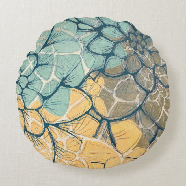 Coussins Ronds Dahlia Dance I (Devant)