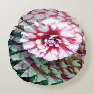 Coussins Ronds Dahlia twirl.....
