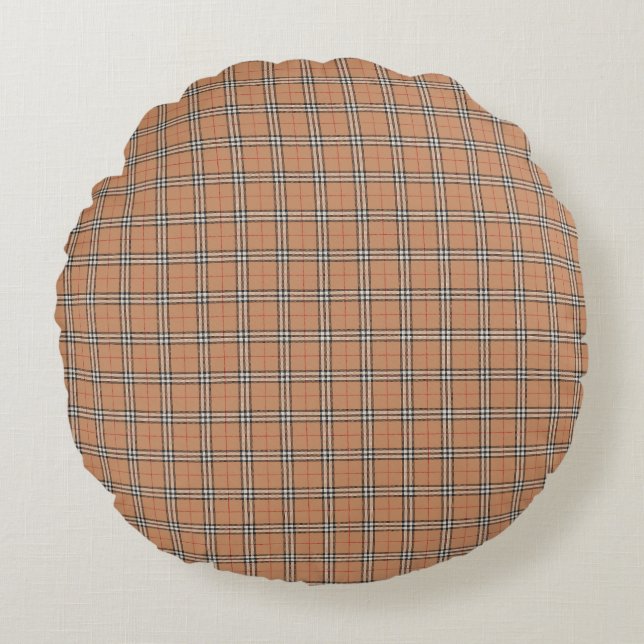 Coussins Ronds Damier Burberry  (Devant)