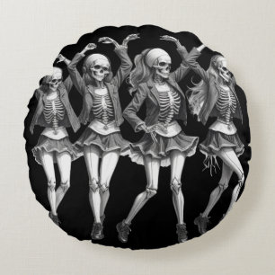 Coussins Ronds Danse des femmes mortes