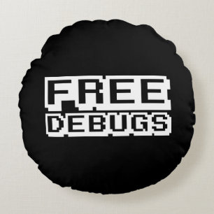 COUSSINS RONDS DEBUGS GRATUITS
