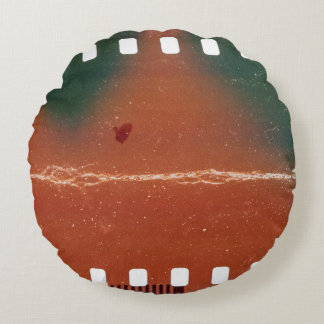 Coussins Ronds Début de bande de film de 35 mm, rayures cool.