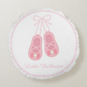 Coussins Ronds Décor élégant de pièce de filles de chaussures de (Dos)