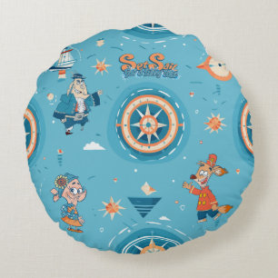Coussins Ronds Définir la voile pour un emballage de Conte amusan