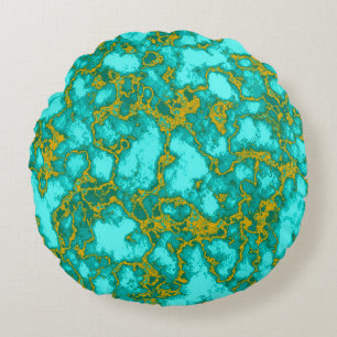 Coussins Ronds dégradé, bande+rayures+rayées, géométrique, modern