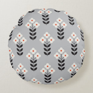 Coussins Ronds Design motif fluide et fluide. Style scandinave