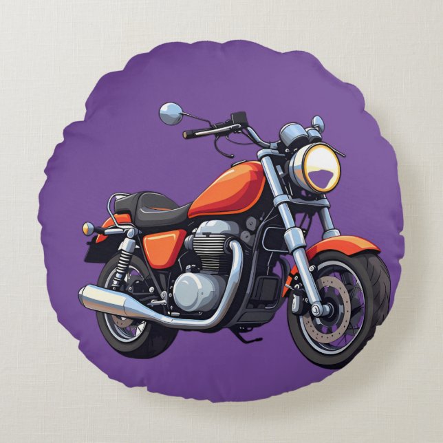 Coussins Ronds Dessin (Devant)