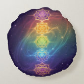 Coussins Ronds Die 7 Chakren´11 (Dos)