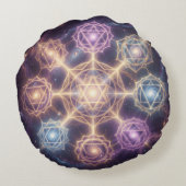 Coussins Ronds Die 7 Chakren´7 (Dos)