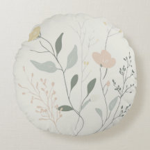 Douce Botanique – Fleur Sauvage Pastel Minimaliste