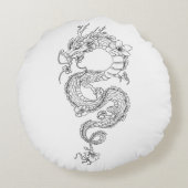 Coussins Ronds Dragon (Dos)