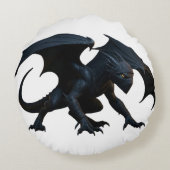 Coussins Ronds Dragon Ninja (Dos)