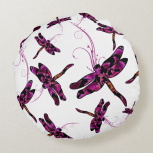 Coussins Ronds Dragonflies