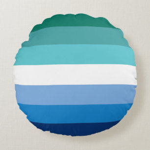 Coussins Ronds Drapeau de fierté gay masculin