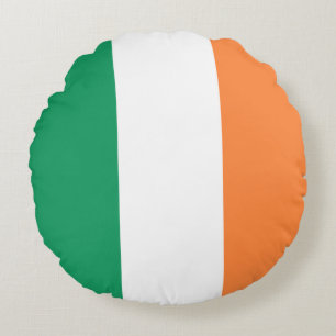 Coussins Ronds Drapeau irlandais