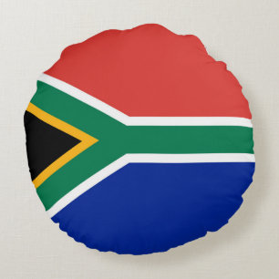 Coussins Ronds drapeau sud-africain